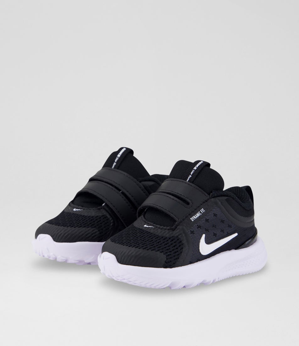 Star Runner 5 Toddler Black White Mesh Sneakers
