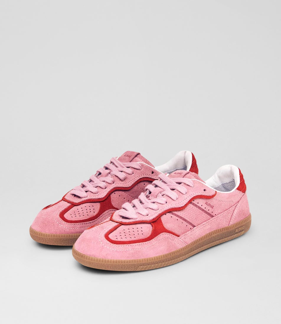 Tb 490 Rife Sea Pink Leather Sneakers