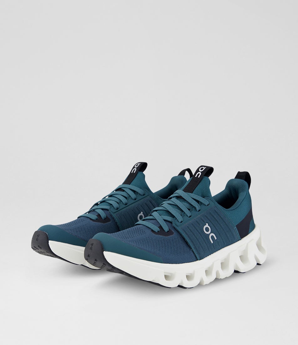 Cloud Swift Youth Mistletoe Ivory Fabric Sneakers