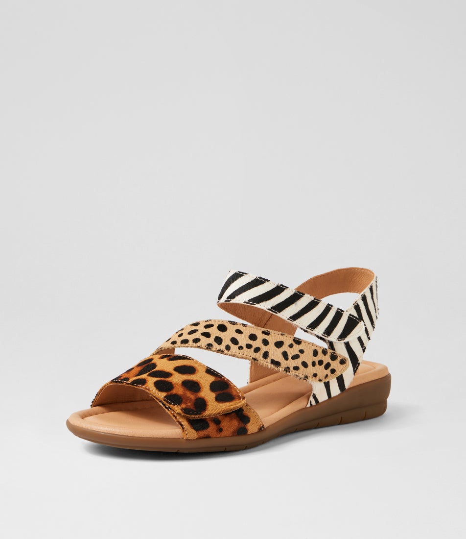 Fast Leopard Multi Sandals