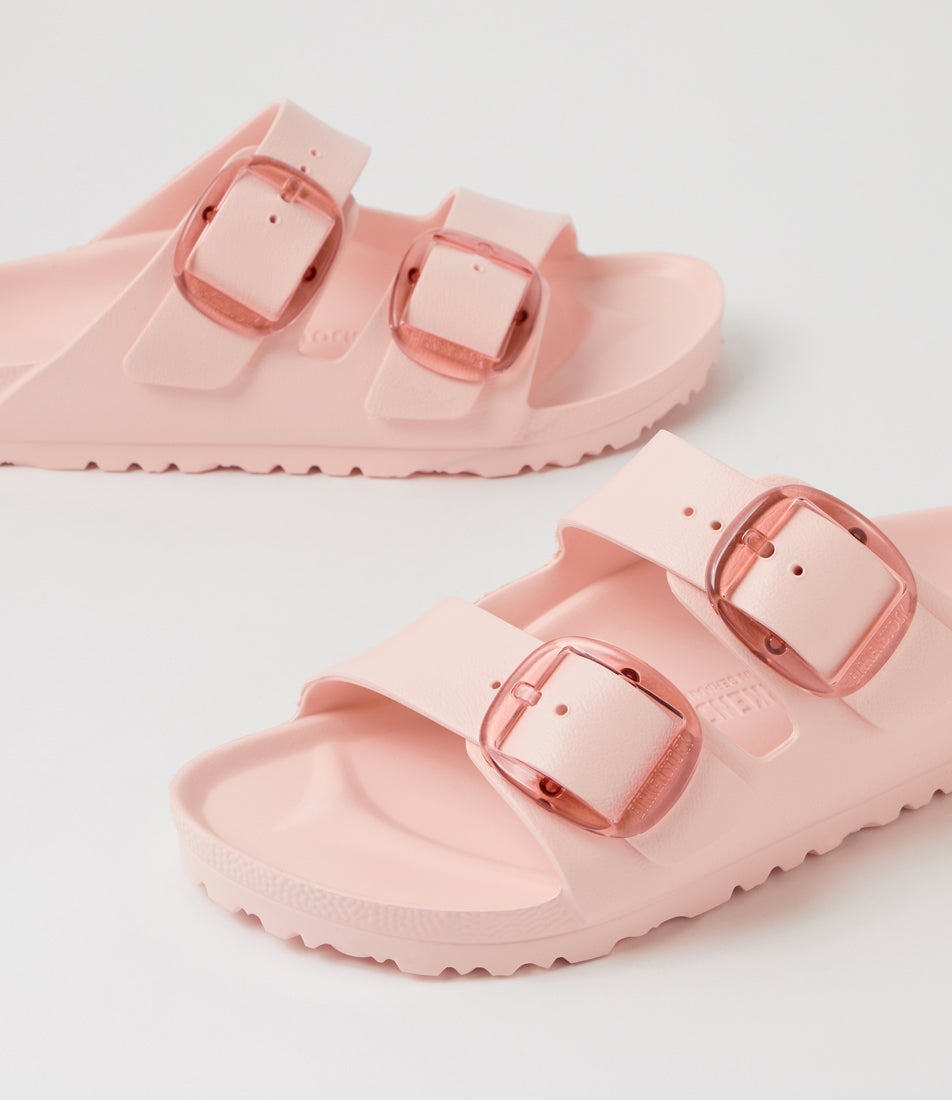 Arizona Big Buckle Eva Light Rose Eva Slides