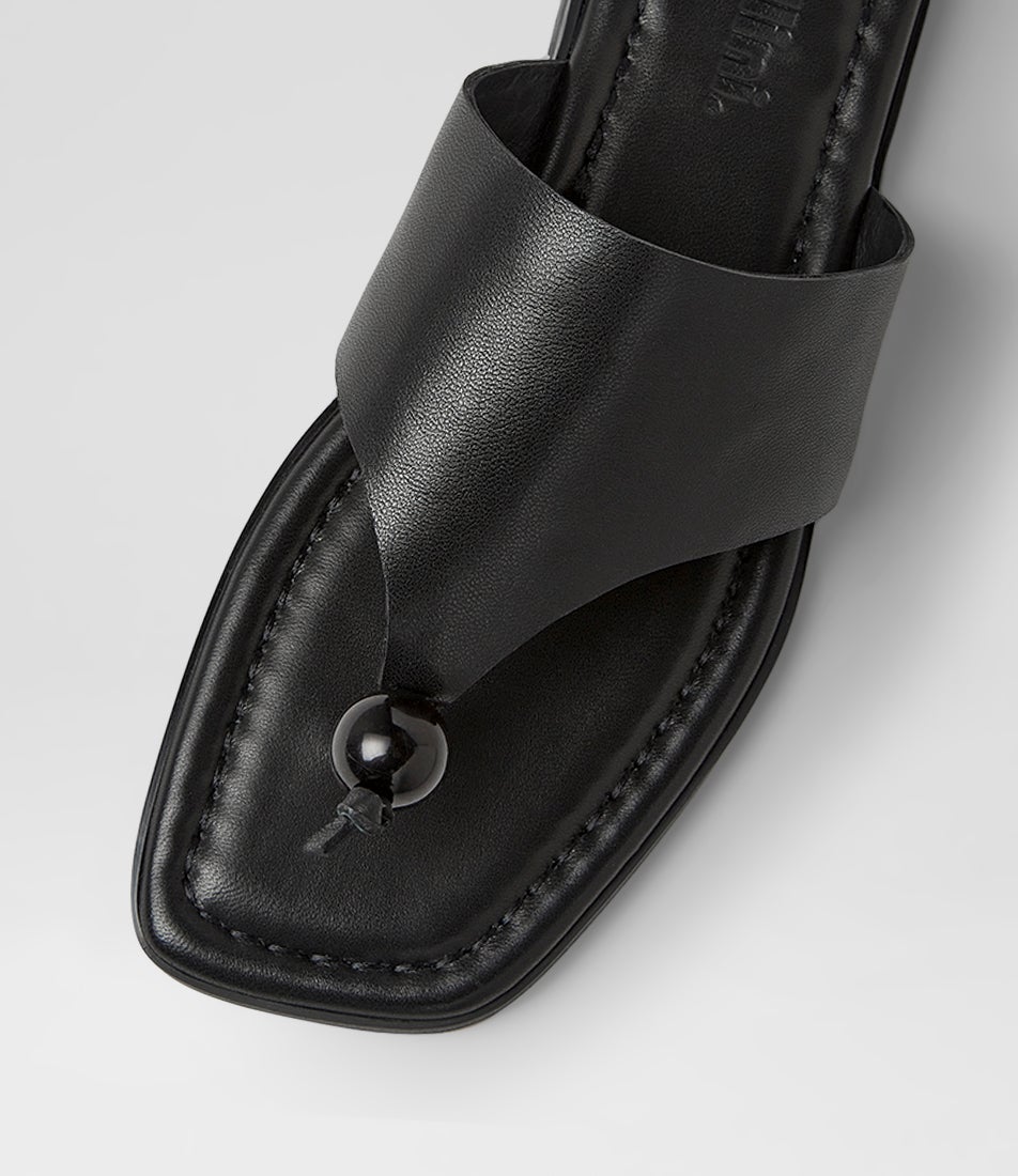 Arai Black Leather Thongs