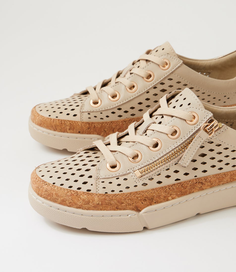 Torque Almond Champagne Multi Brogues