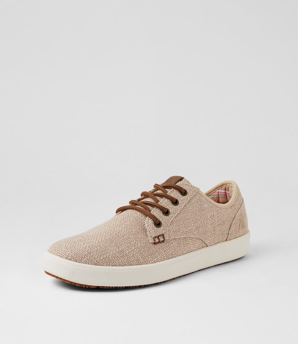 Nexus Natural Weave Canvas Sneakers