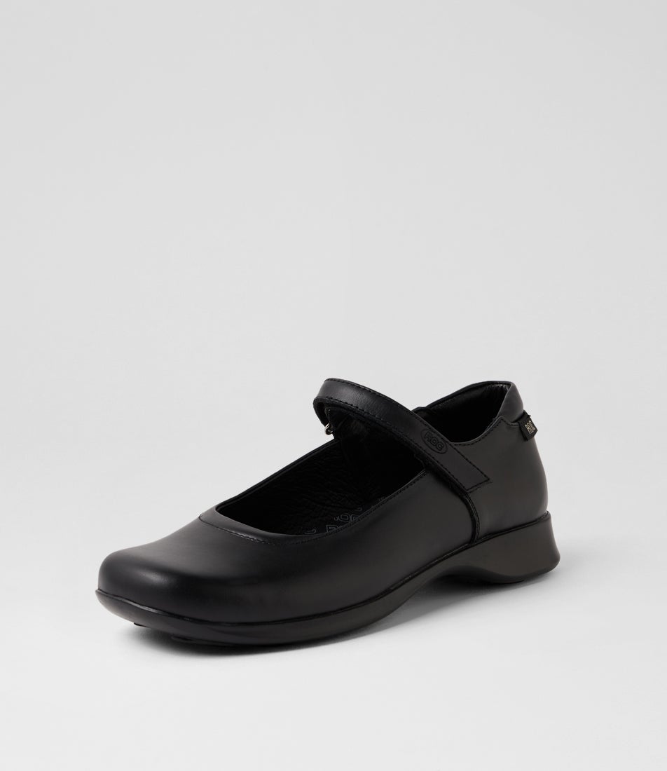 Sketch Senior Black Leather Mary Jane School Shoes