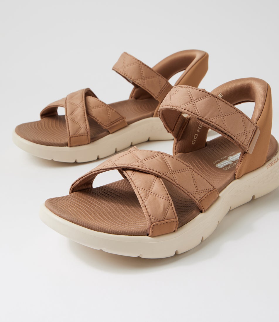 Go Walk Flex Sandal Kaia Mapple Fabric Sandals