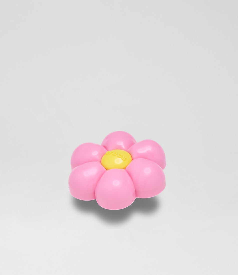 Puffy Pink Flower Jibbitz