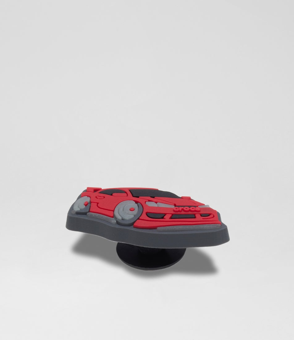 Glow Race Car Junior Red Jibbitz