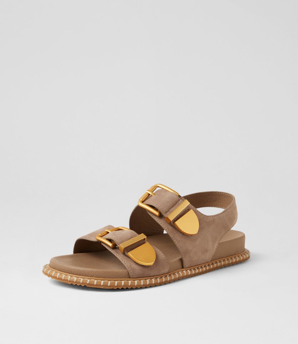 Iwell W Taupe Suede Sandals