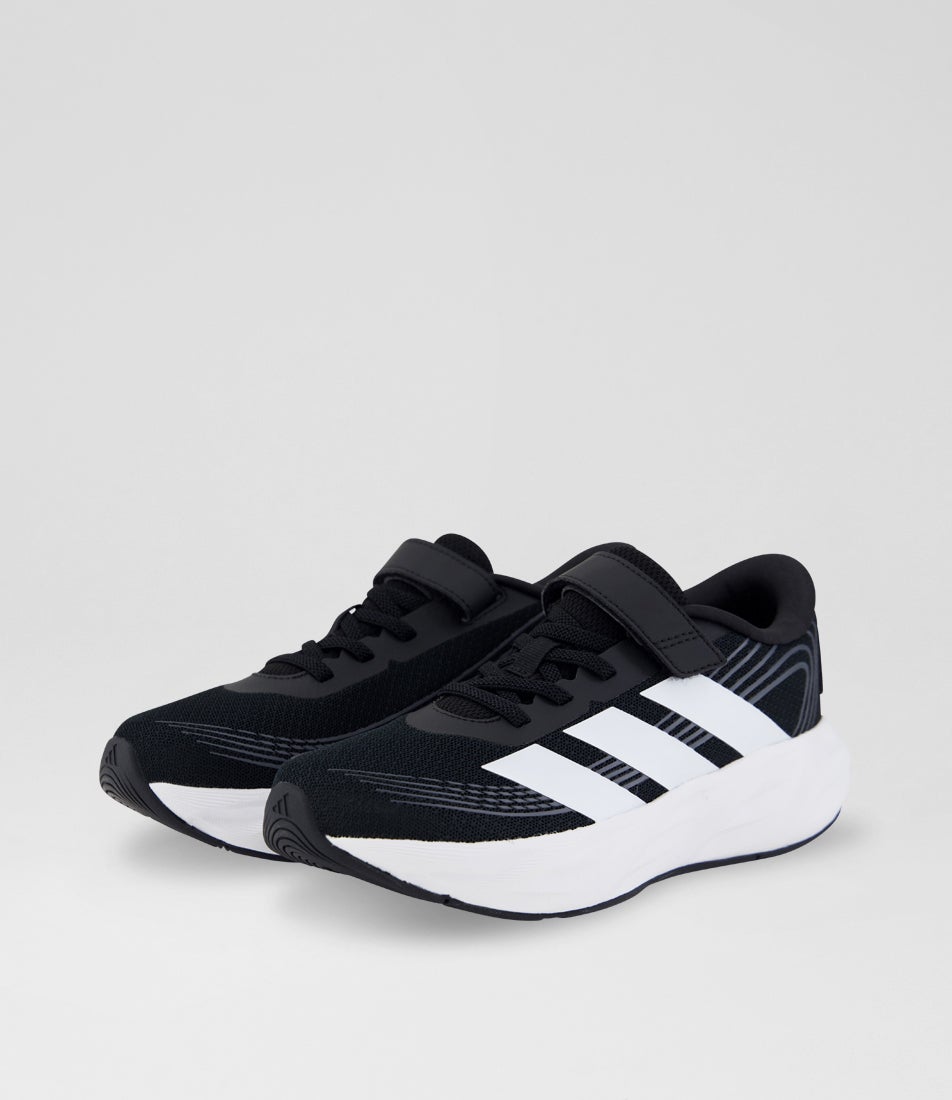 Galaxy 8 Junior Black White Carbon Mesh Sneakers