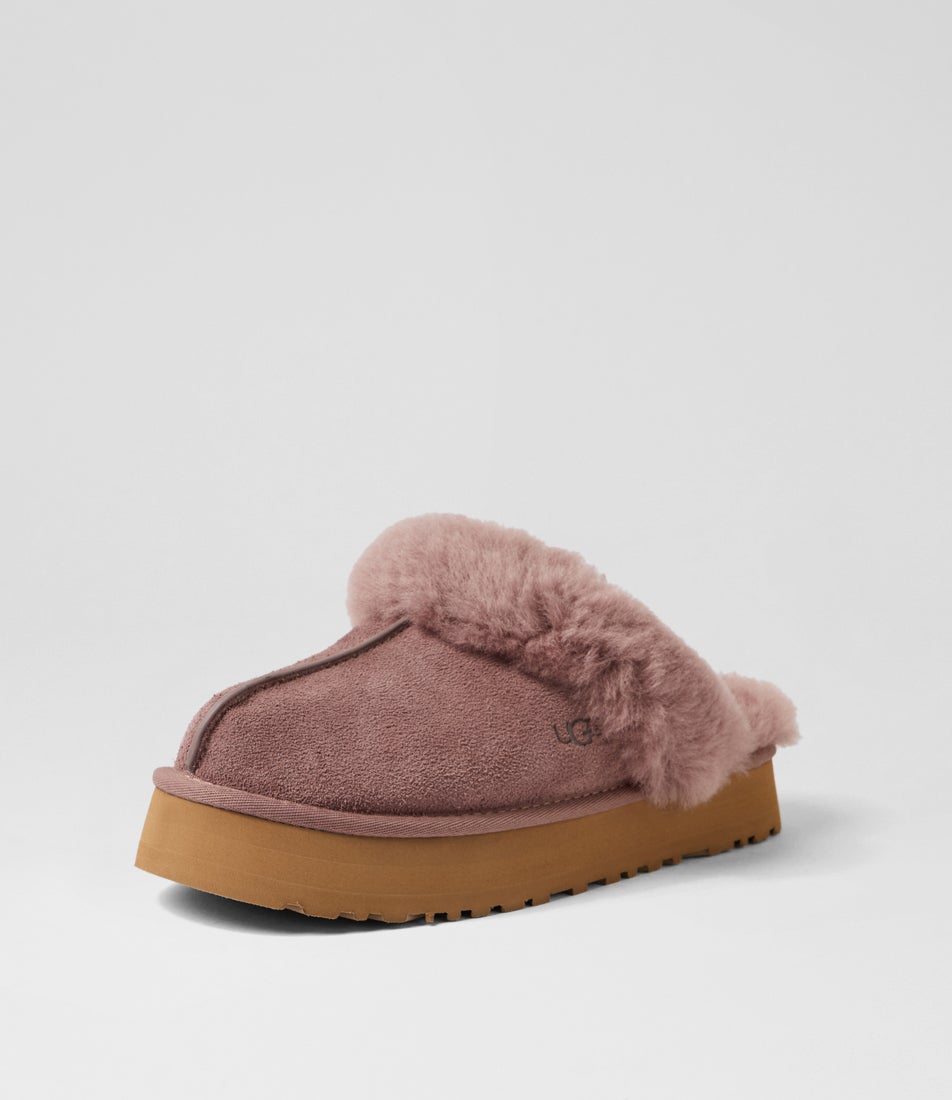 Disquette Portobello Suede Platform Slippers Disquette Portobello Suede Platform Slippers