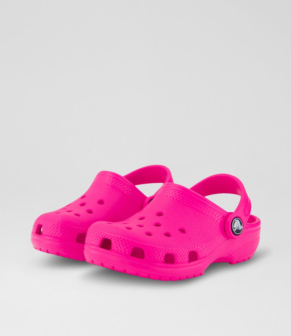 Classic Toddler Pink Crush Eva Sandals