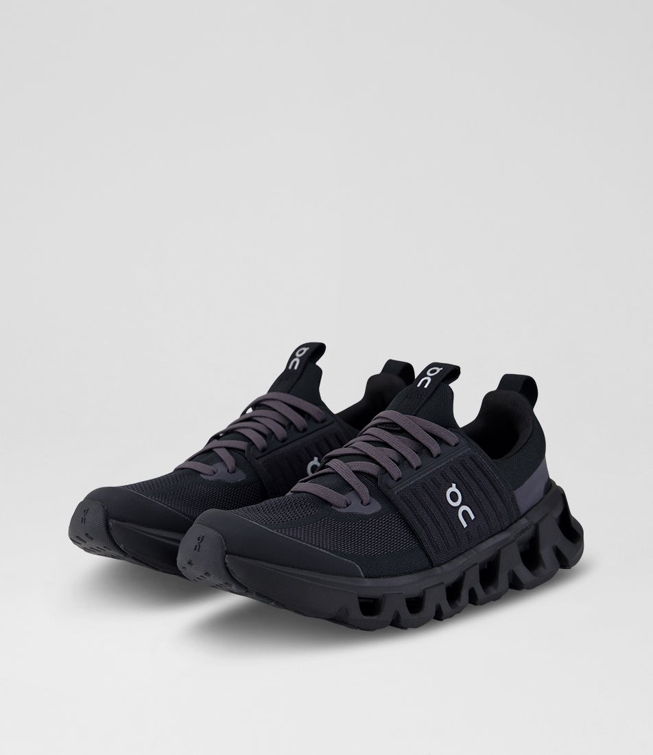 Cloud Swift Youth Black Eclipse Fabric Sneakers