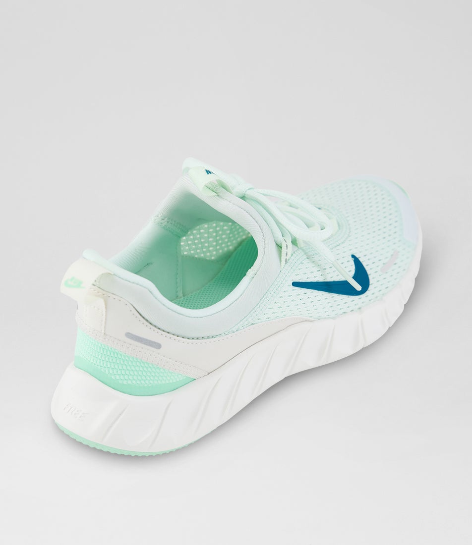 Free Ride Youth Green Bright Spruce Green Mesh Sneakers