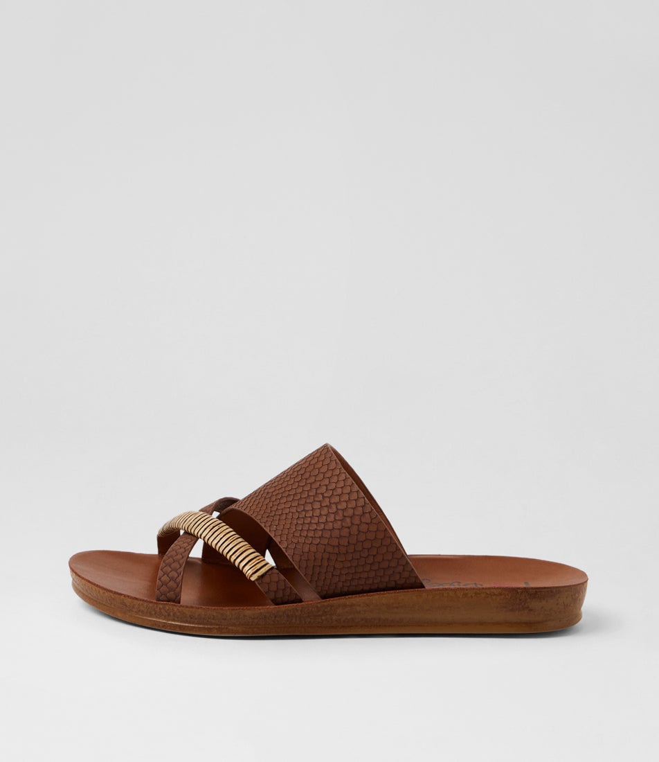 Kistune Choc Lizard Slides