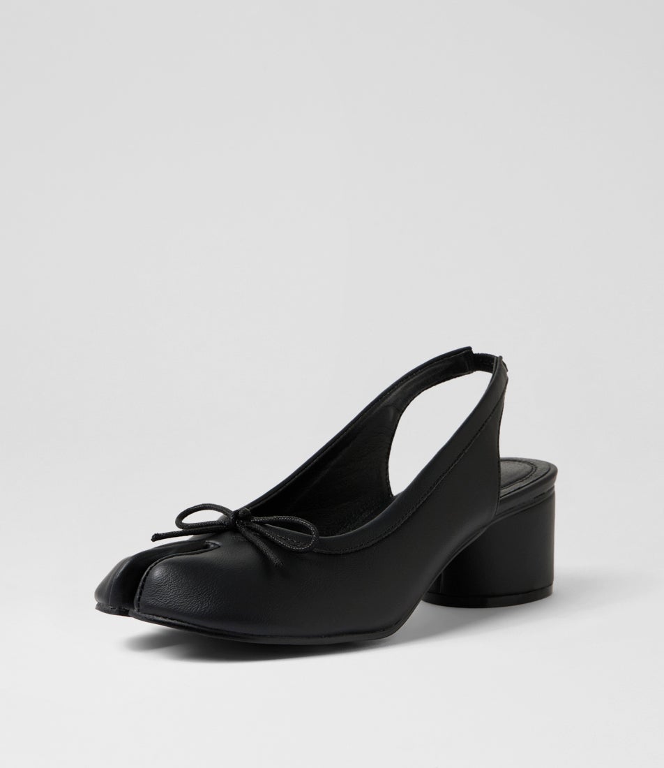 Mochi Black Slingbacks