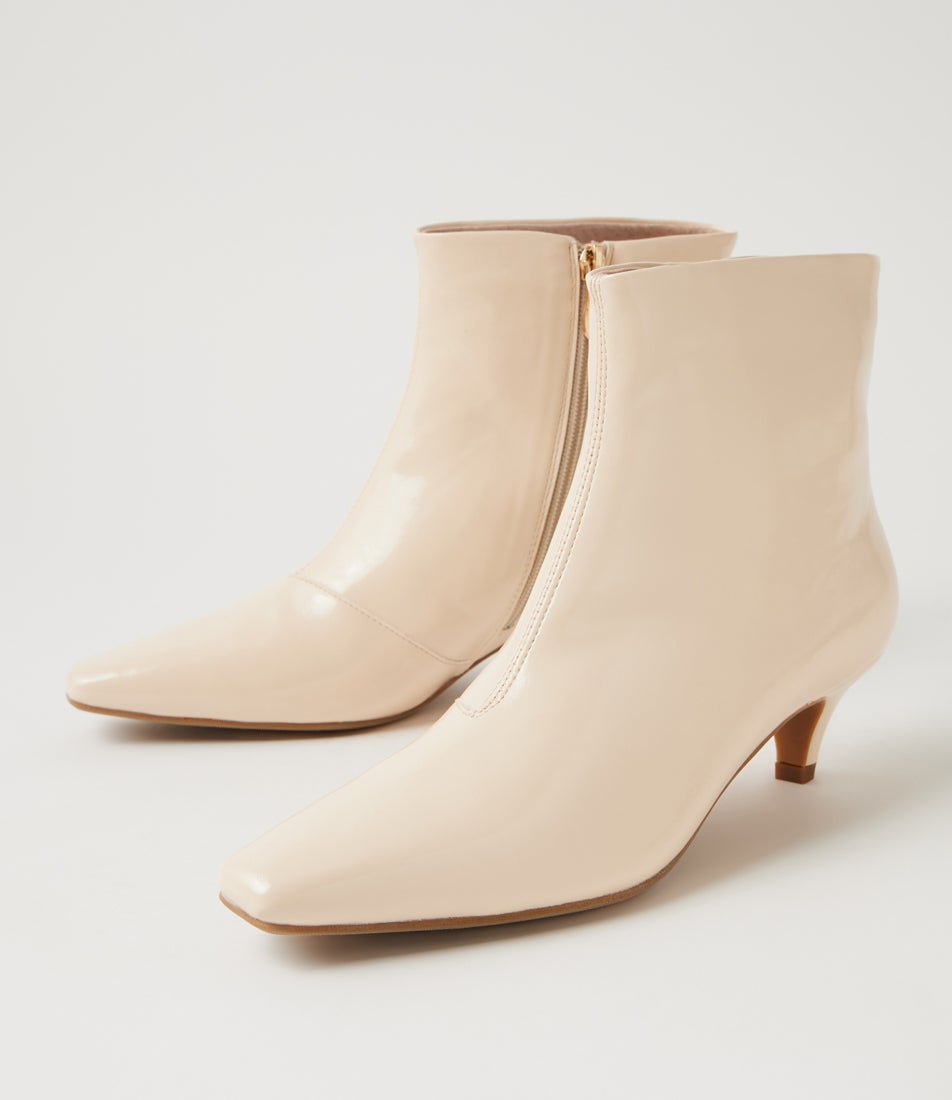 Vera Vanilla Ankle Boots