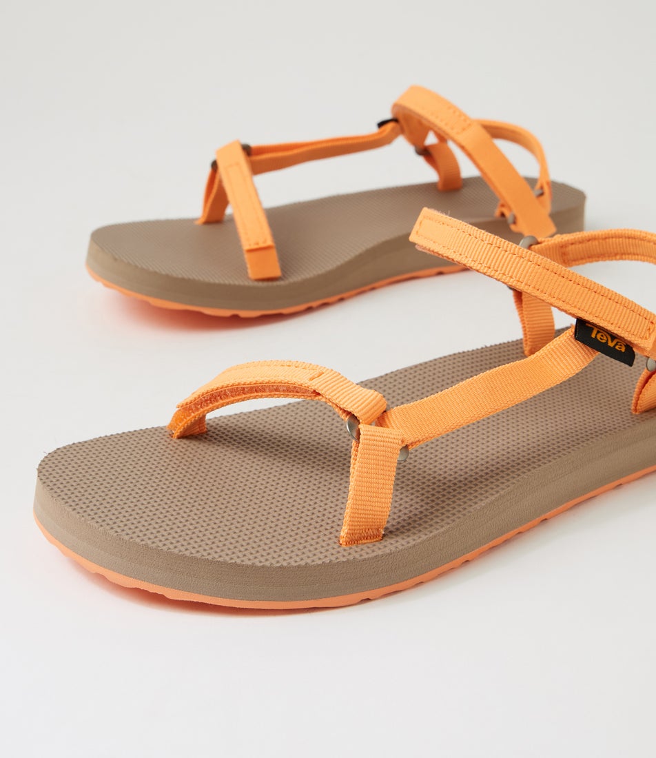 W Original Universal Slim Papaya Fabric Sandals