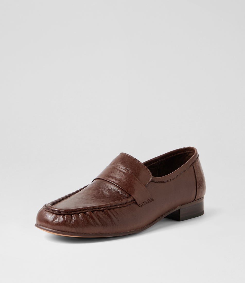 Wissue Choc Polish Leather Loafers Wissue Choc Polish Leather Loafers