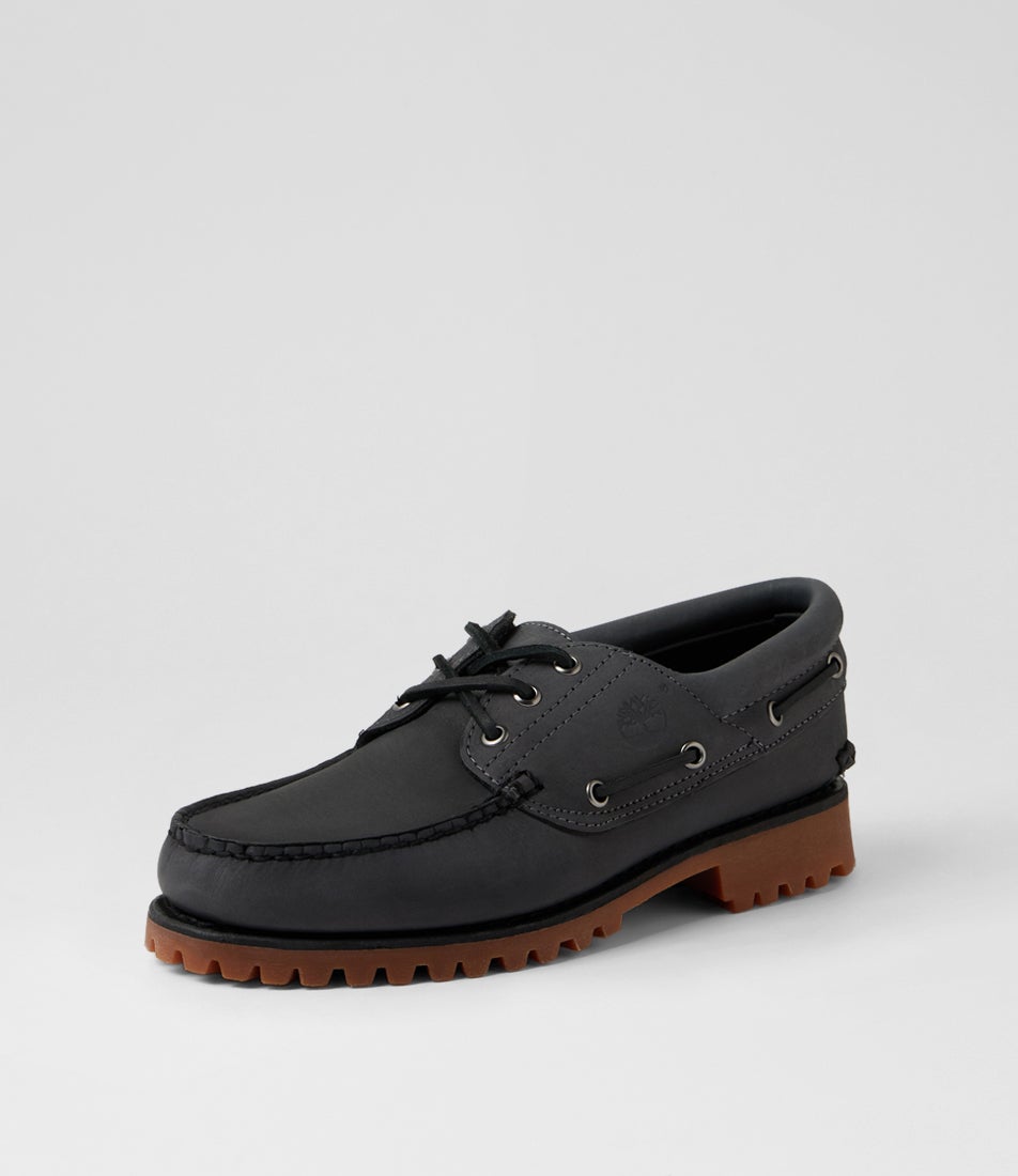 Boat Shoe M Dark Grey Nubuck Boat Shoes