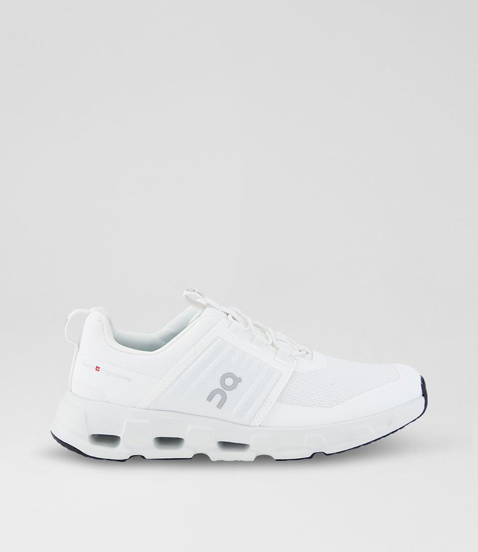 Cloud Swift Junior White Fabric Sneakers