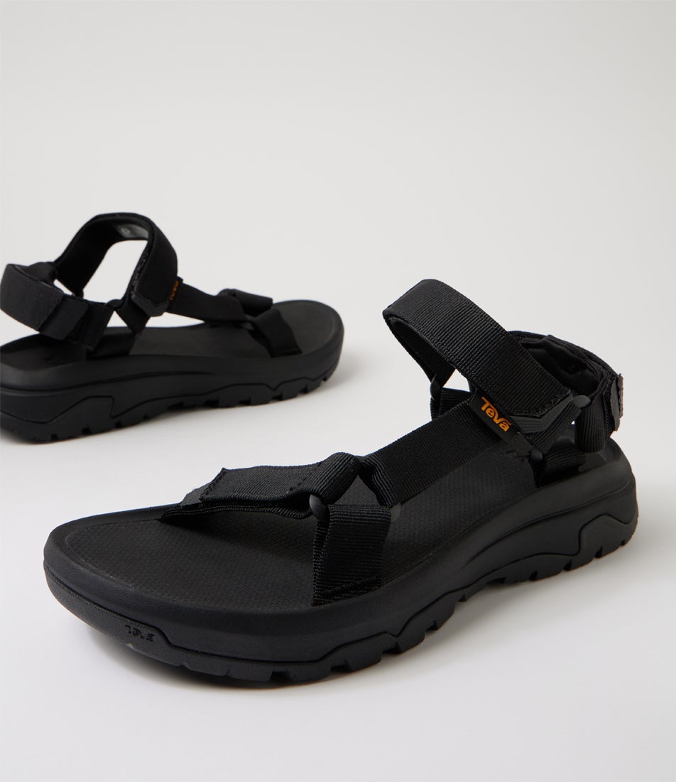 M Hurricane Xlt3 Black Fabric Sandals