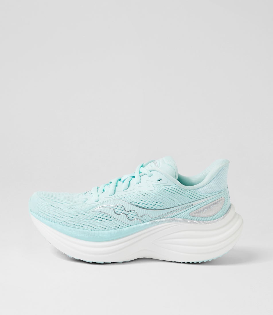 W Triumph 24 Spa Silver Mesh Lace Up Sneakers