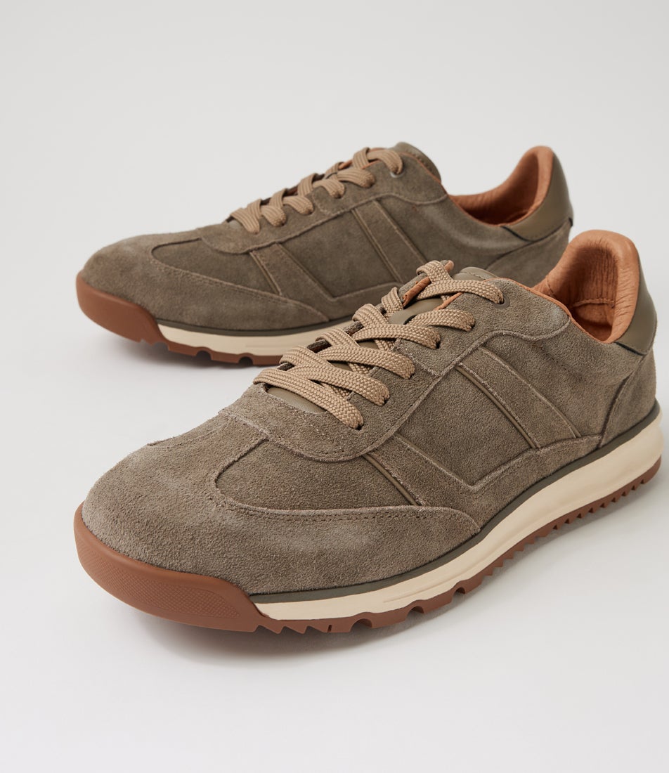 Ace Truffle Multi Lace Up Sneakers