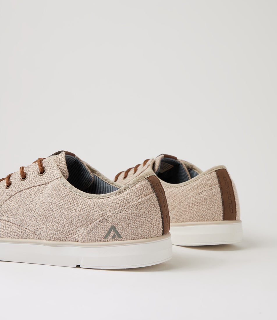 Albatross Mw Natural Weave Canvas Sneakers