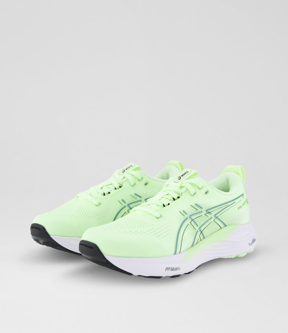 Kayano 33 Youth Illuminate Yellow Lucid Yellow Mesh Sneakers