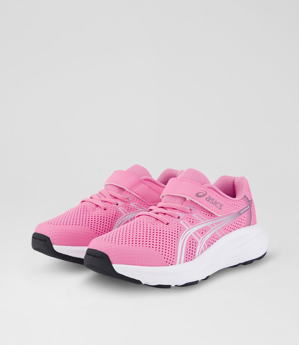 Contend 10 Junior Bubblegum White Mesh Sneakers