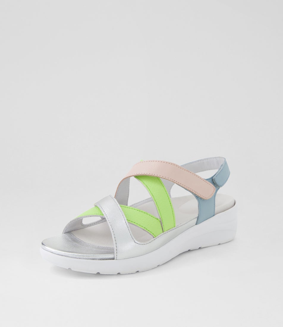 Navla Xw Gelato Multi Leather Sandals