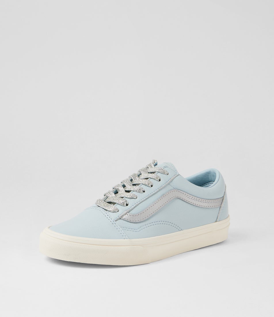 Old Skool W Metallic Dawn Blue Canvas Sneakers