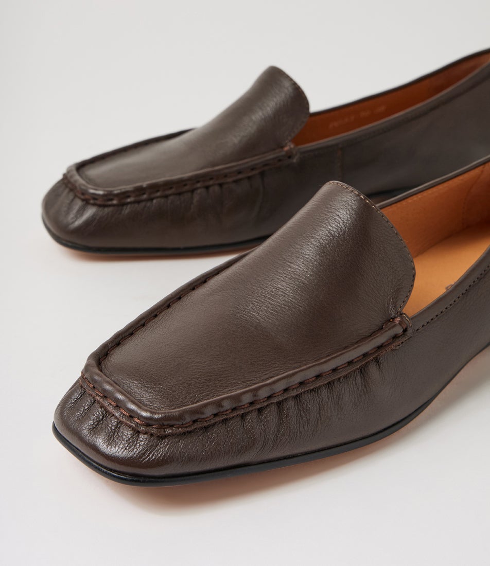 Polki Choc Leather Loafers Polki Choc Leather Loafers