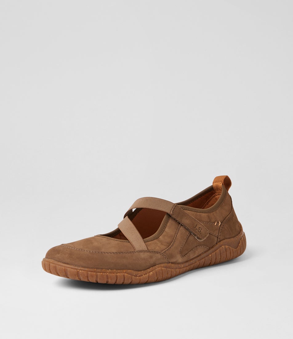 Wynona 10 Taupe Leather Ballet Flats