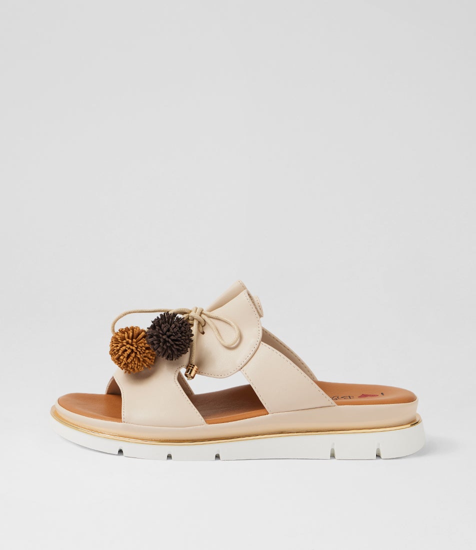 Bakkish Beige Sandals