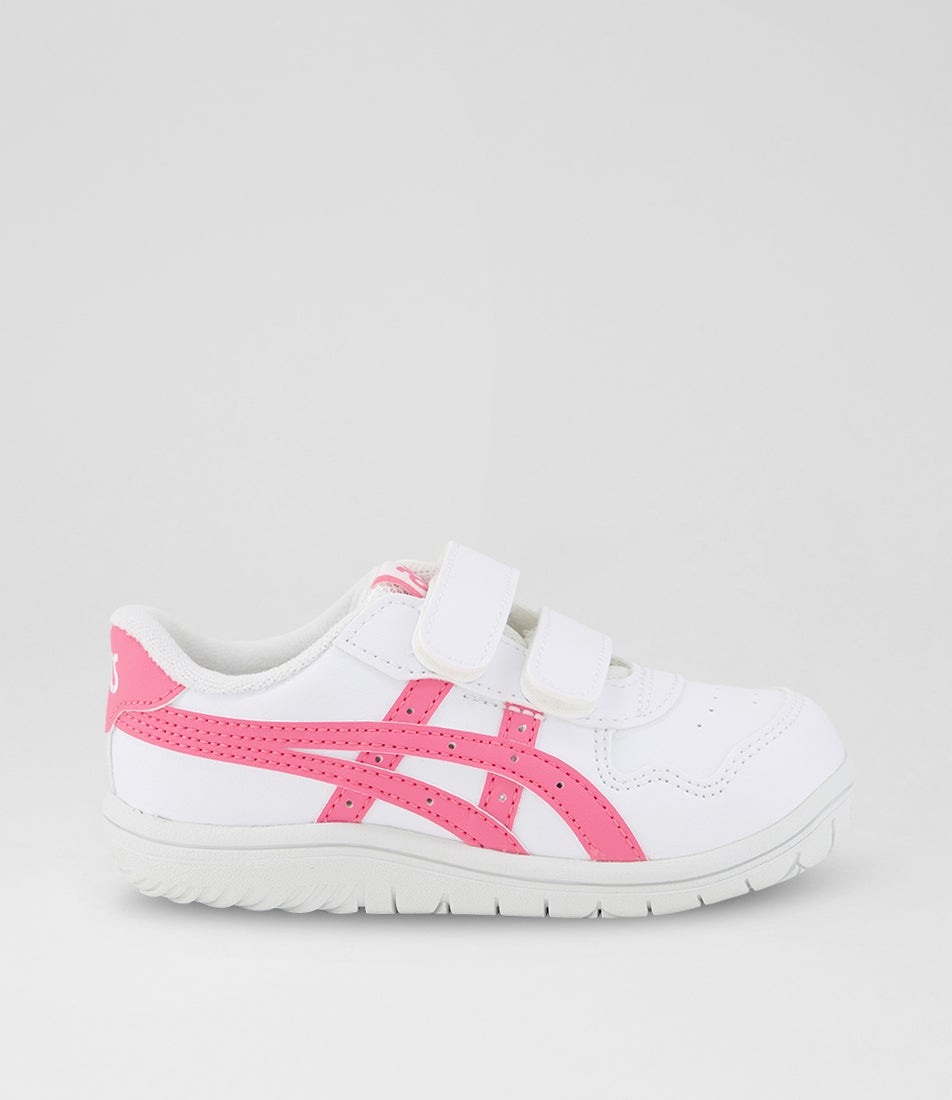 Japan S Toddler White Dragon Fruit Leather Court Sneakers