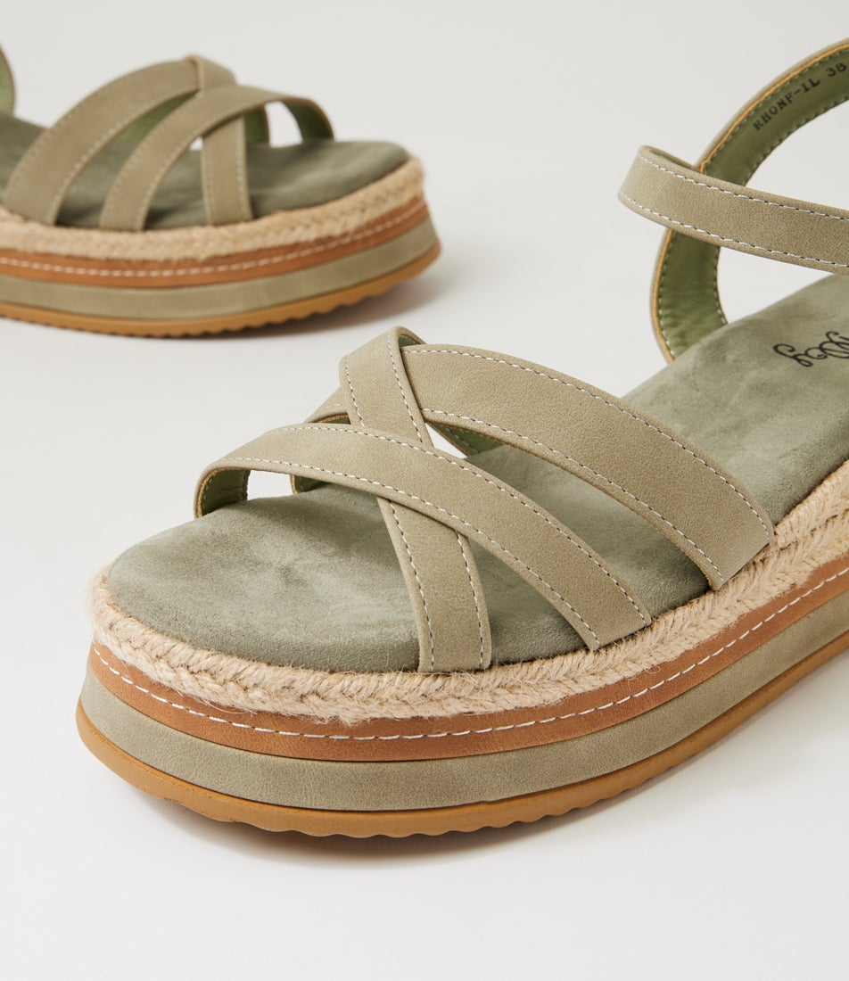 Rhone Khaki Sandals