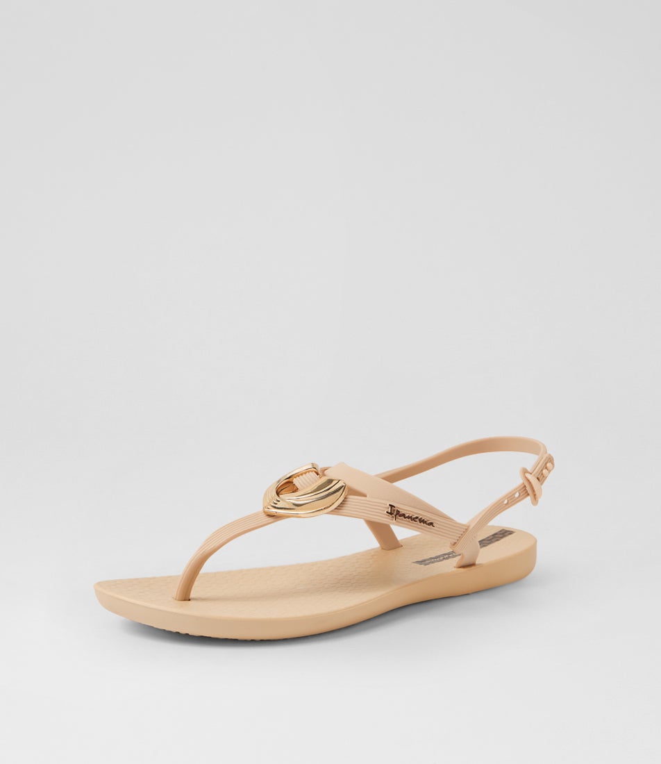 Class Dreamy Beige Rubber Sandals Class Dreamy Beige Rubber Sandals
