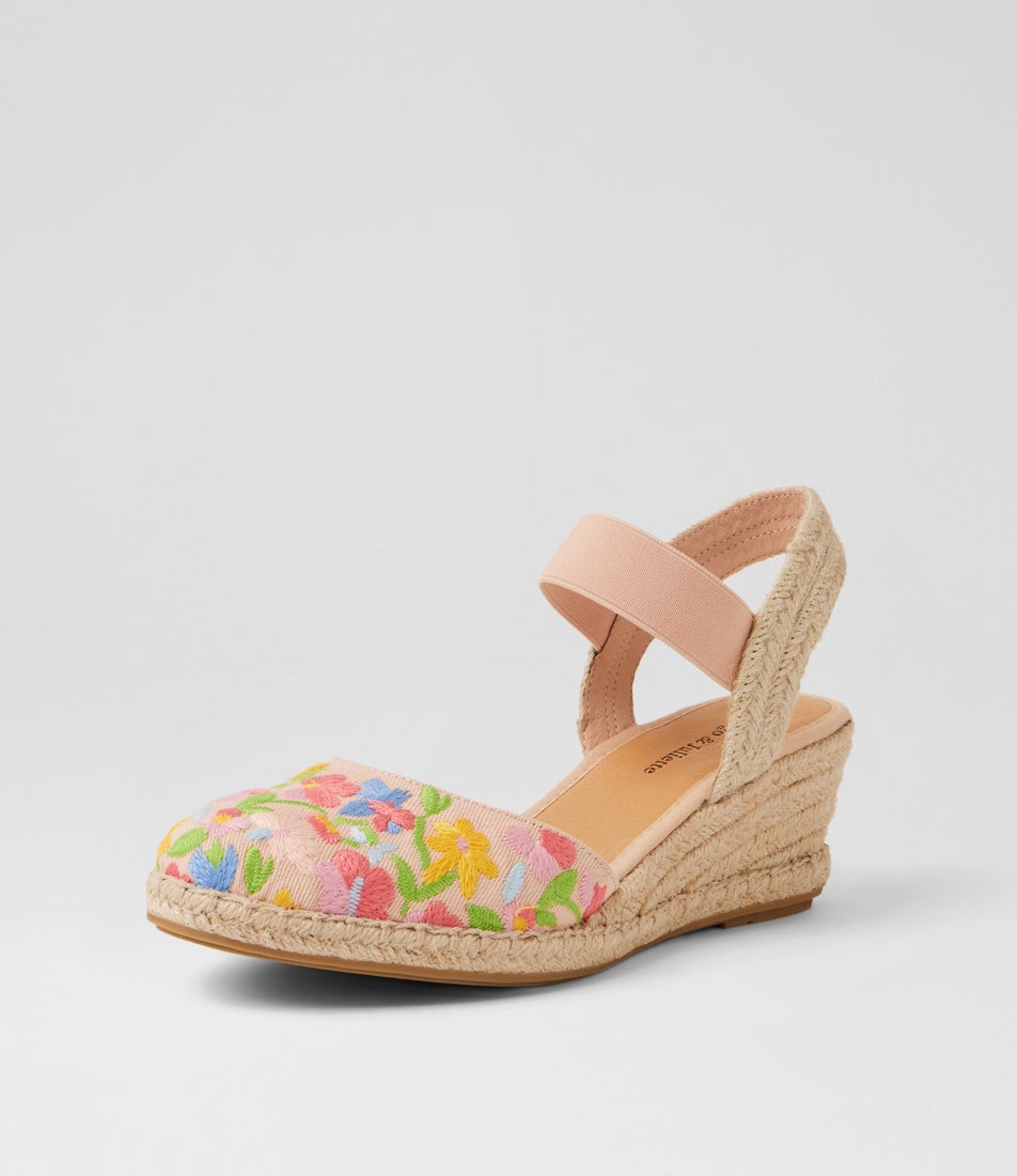 Rotem Pink Gelato Fabric Wedges