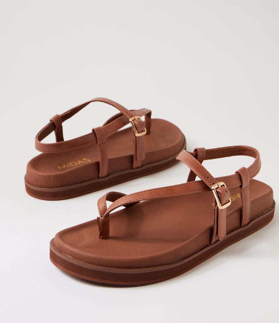 Vanren Walnut Leather Thongs