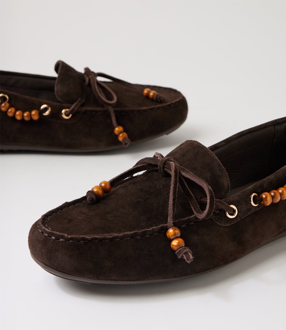 Voodoo Choc Suede Loafers