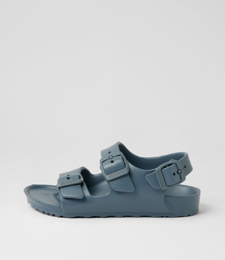 Milano Kids Junior Basalt Grey Eva Strappy Sandals