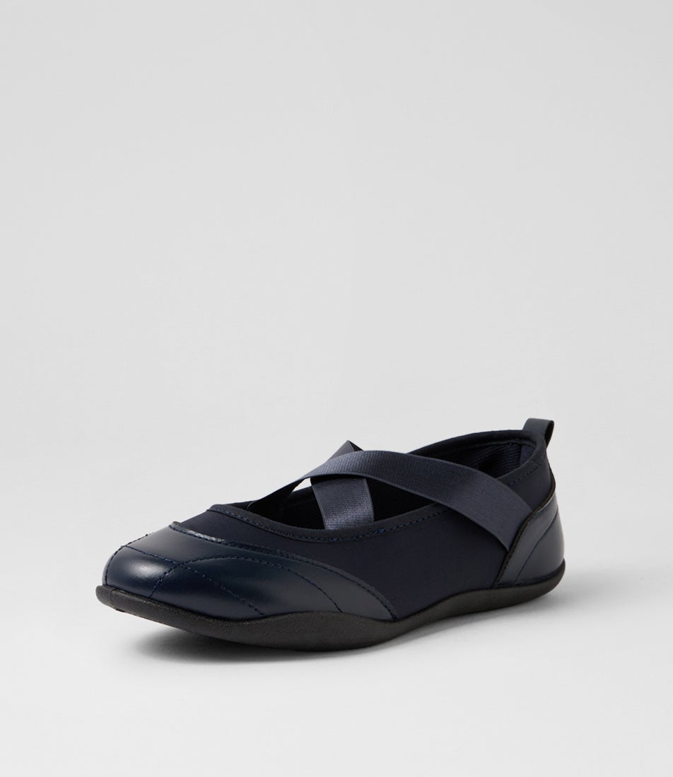 Wision Navy Mix Sneakers
