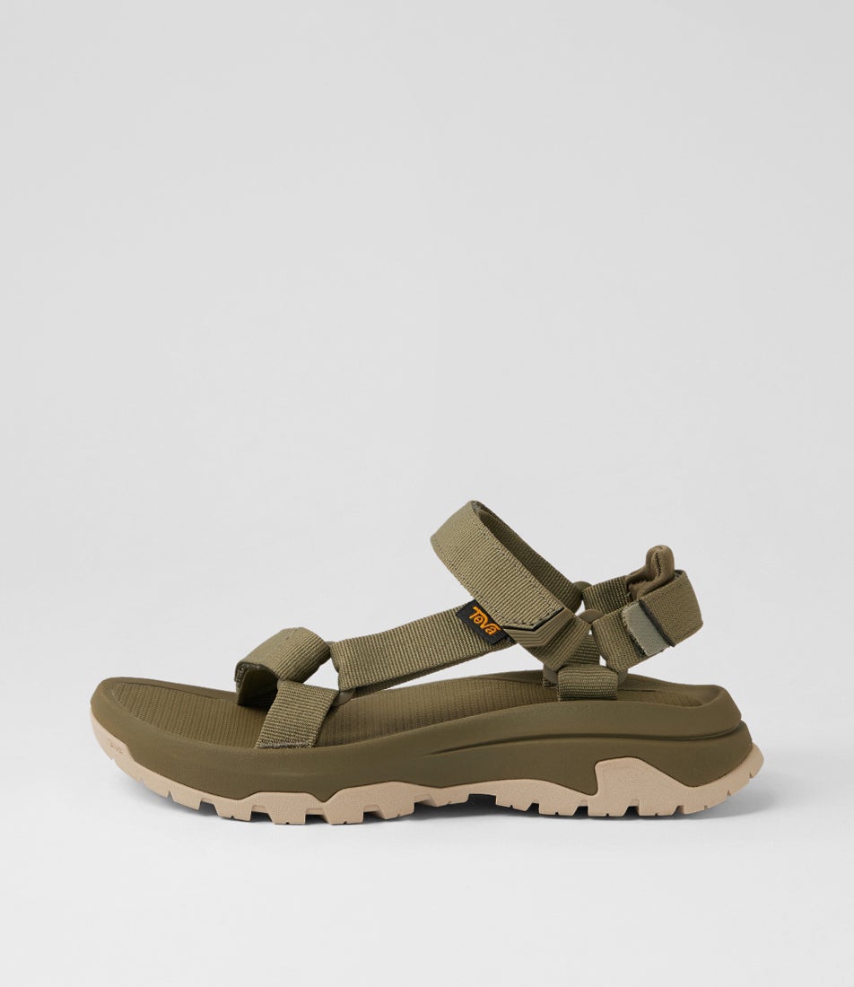 W Hurricane Xlt3 Burnt Olive Fabric Sandals