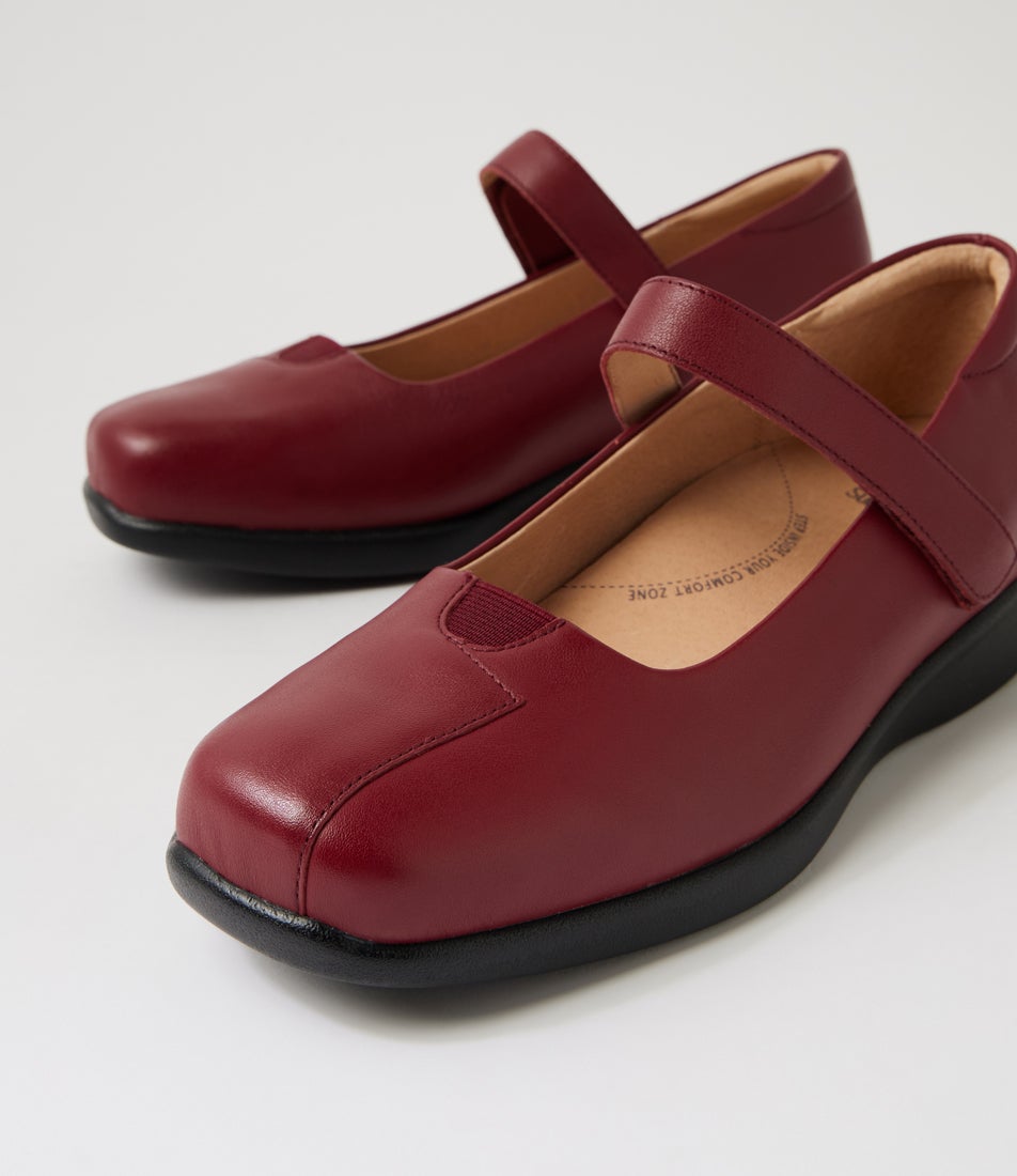 Rhapsody W Pinot Leather Mary Janes