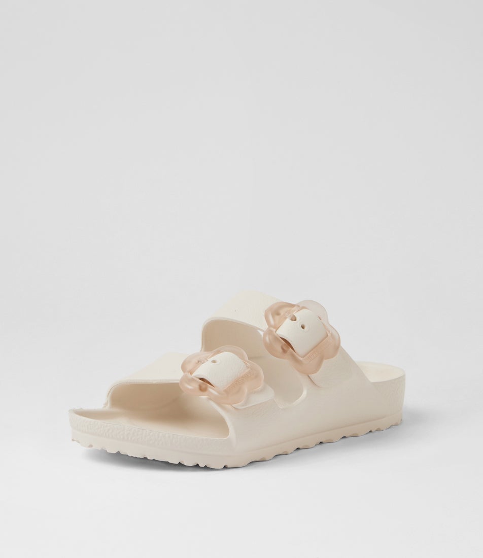 Arizona Flower Junior Eggshell Eva Slides