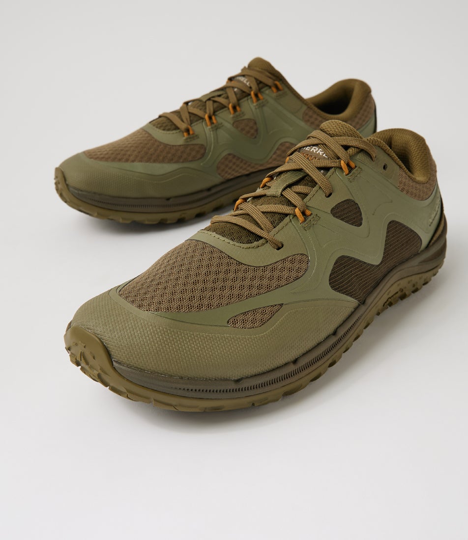 Trail Glove 8 M Dark Moss Mesh Lace Ups Sneakers