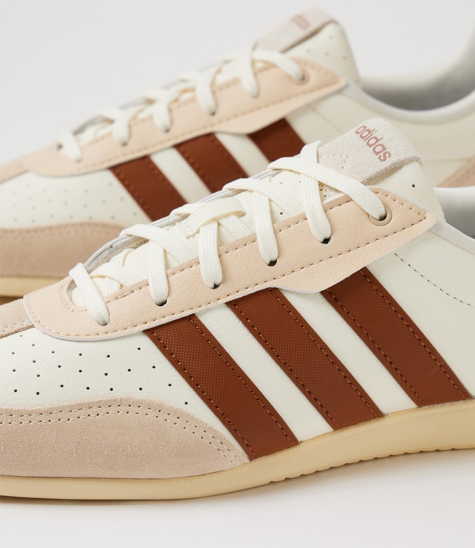 Barreda Lo W Off White Bronze Vanilla Fabric Sneakers