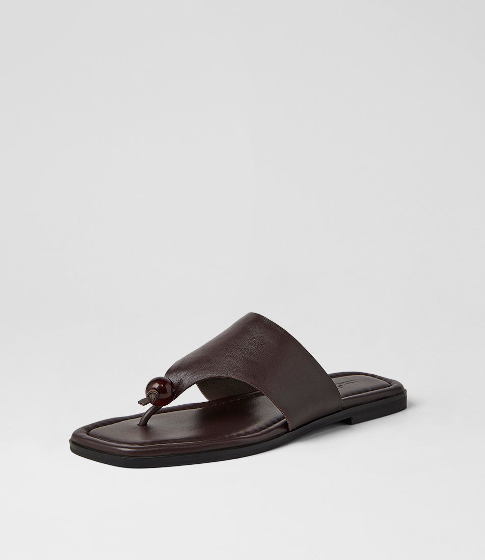 Arai Dark Brown Leather Thongs